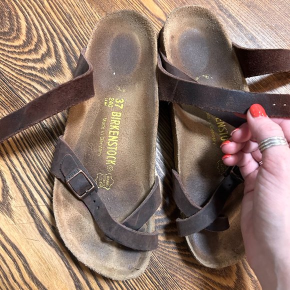 Yara Birkenstocks - Oiled Habana - Picture 2 of 9